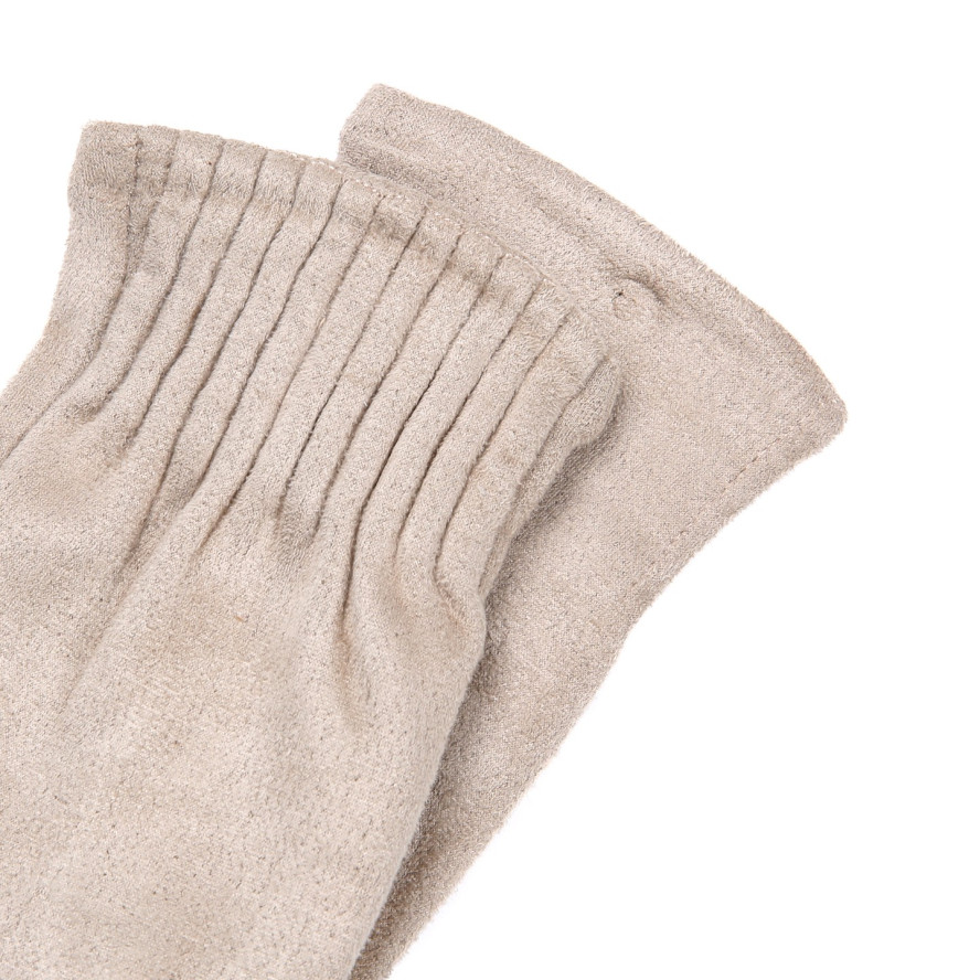 Перчатки Smart Touch женские экозамш бежевые КИАНА 924-833, фото 3