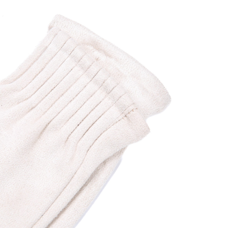 Перчатки Smart Touch женские экозамш молочные КИАНА 924-864, фото 3