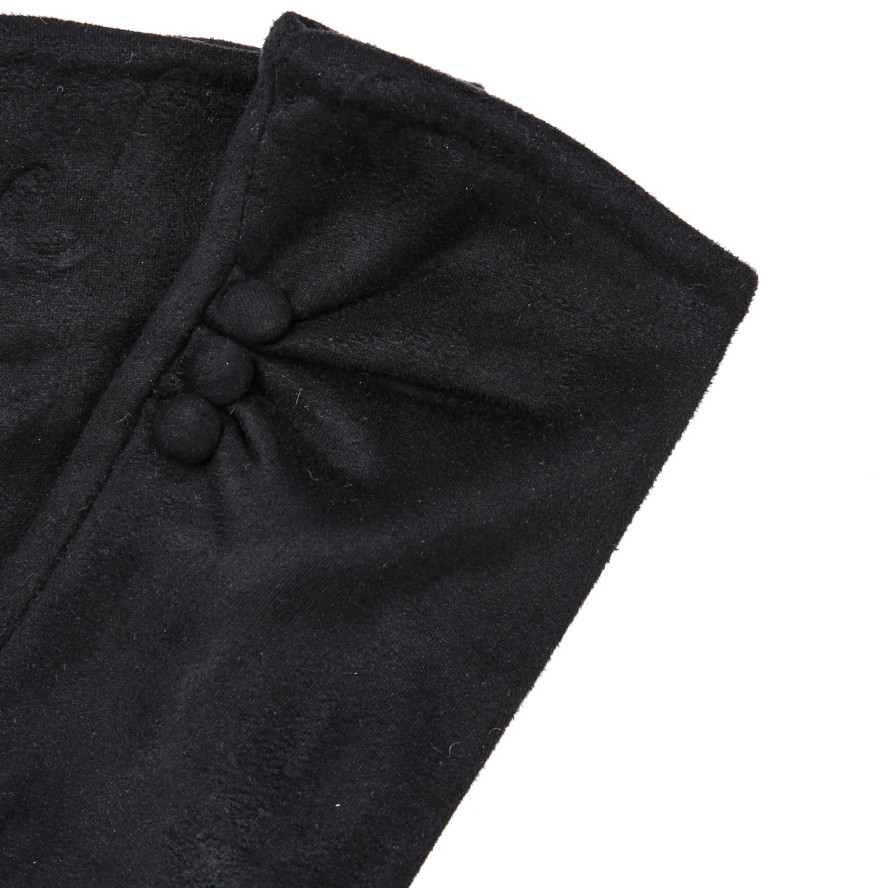 Перчатки Smart Touch женские экозамш черные ЖУАНА 925-076, фото 3