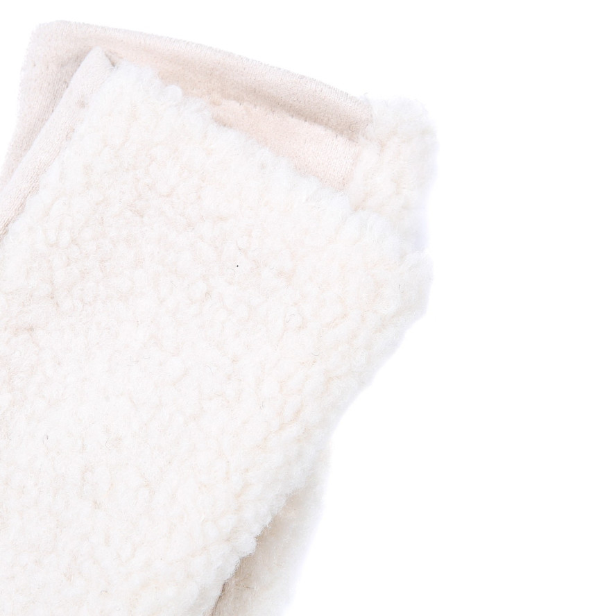 Рукавички Smart Touch жіночі баранчик / екозамш білі АСОЛЬ 925-175, фото 3