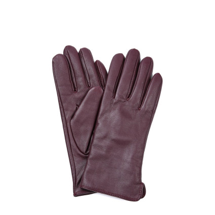 Рукавички жіночі шкіра бордові МАРШИ 928-251 Рукавички жіночі шкіра бордові МАРШИ 928-251