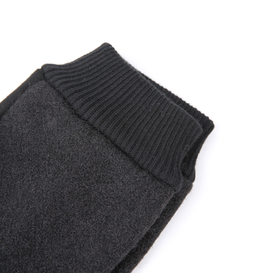 Рукавички Smart Touch чоловічі екозамш чорні ХОПС 973-398, фото 3