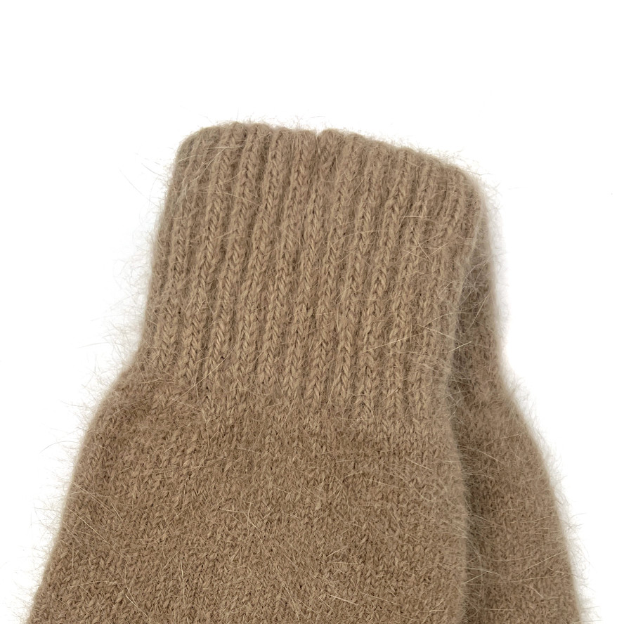 Рукавиці жіночі ангора бежеві FIONA 056-299, фото 2