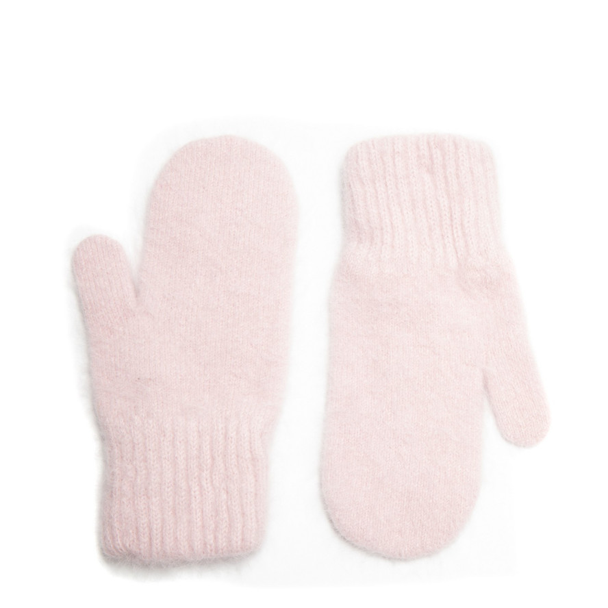 Рукавиці жіночі ангора рожеві FIONA 066-052, фото 2