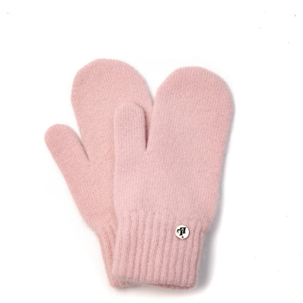 Рукавиці жіночі ангора рожеві GERA 237-537