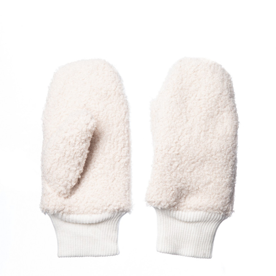 Рукавиці жіночі штучне хутро каракуль білі ХАРВІ 238-527, фото 2