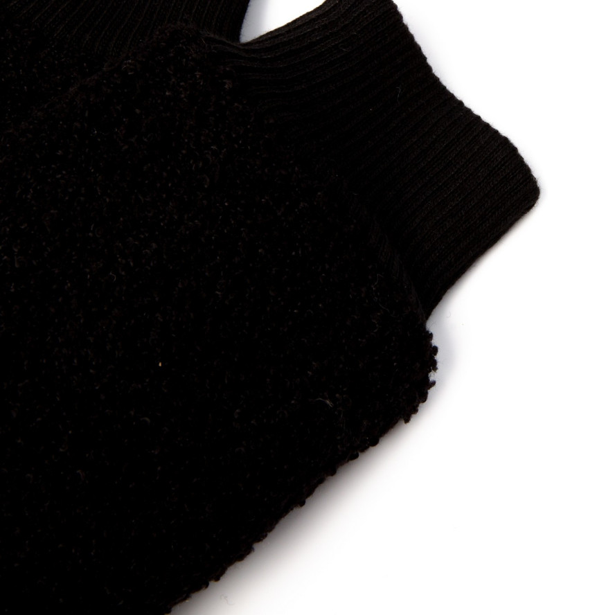 Рукавиці жіночі штучне хутро каракуль чорні ХАРВІ 238-558, фото 3