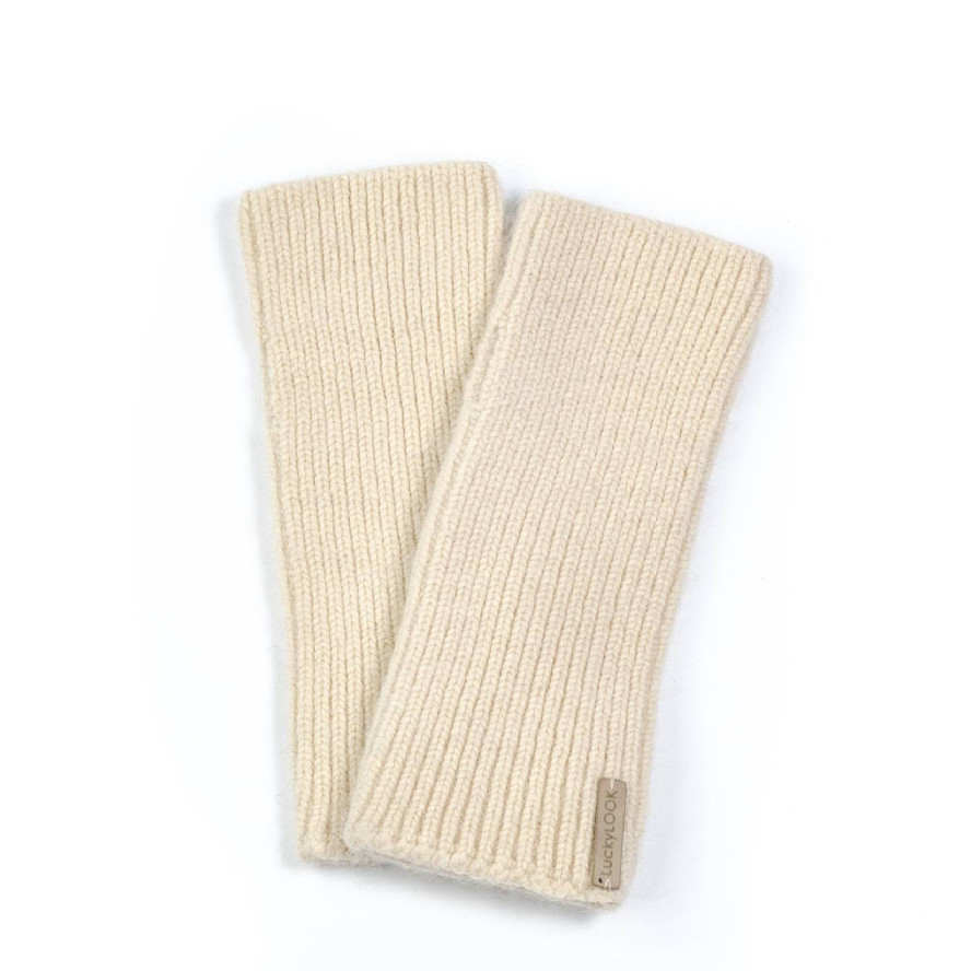 Мітенки жіночі віскоза з ангорою бежеві АННА 565-593, фото 1