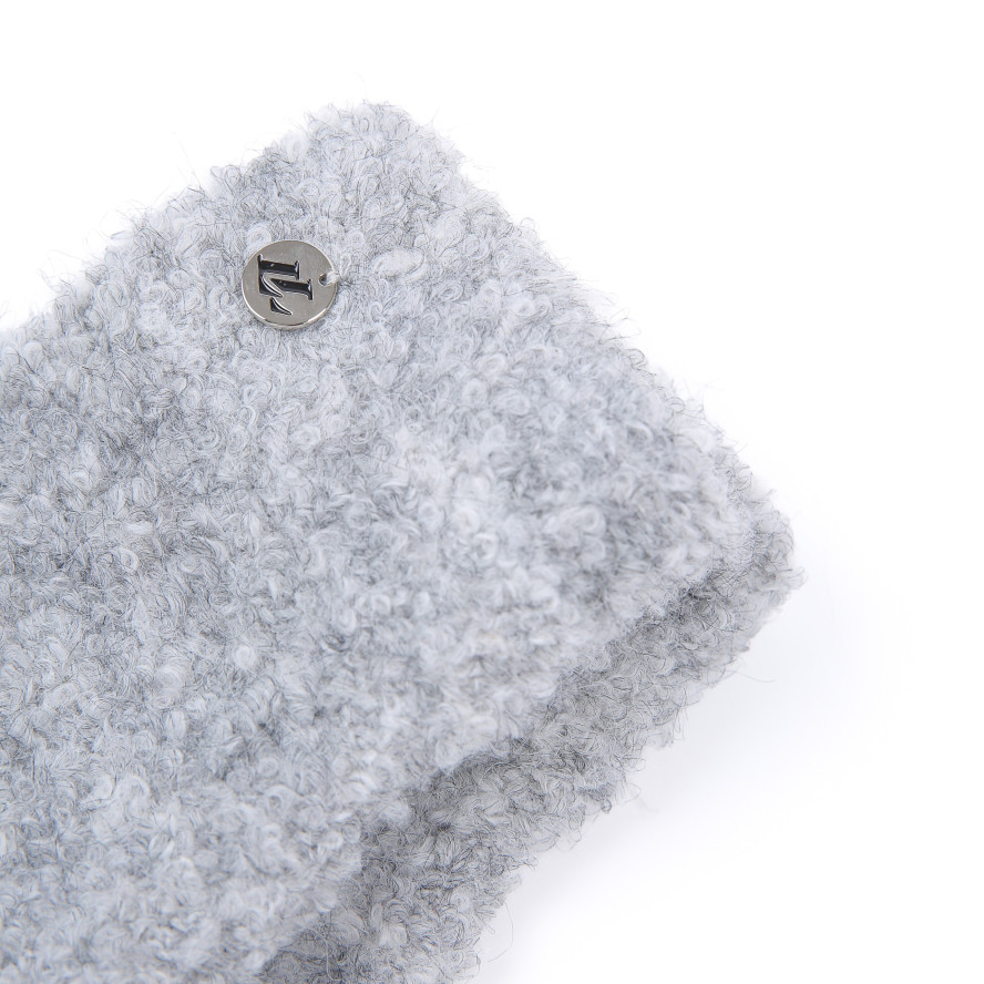 Рукавиці жіночі вовна сірі ХАСА 575-479, фото 3