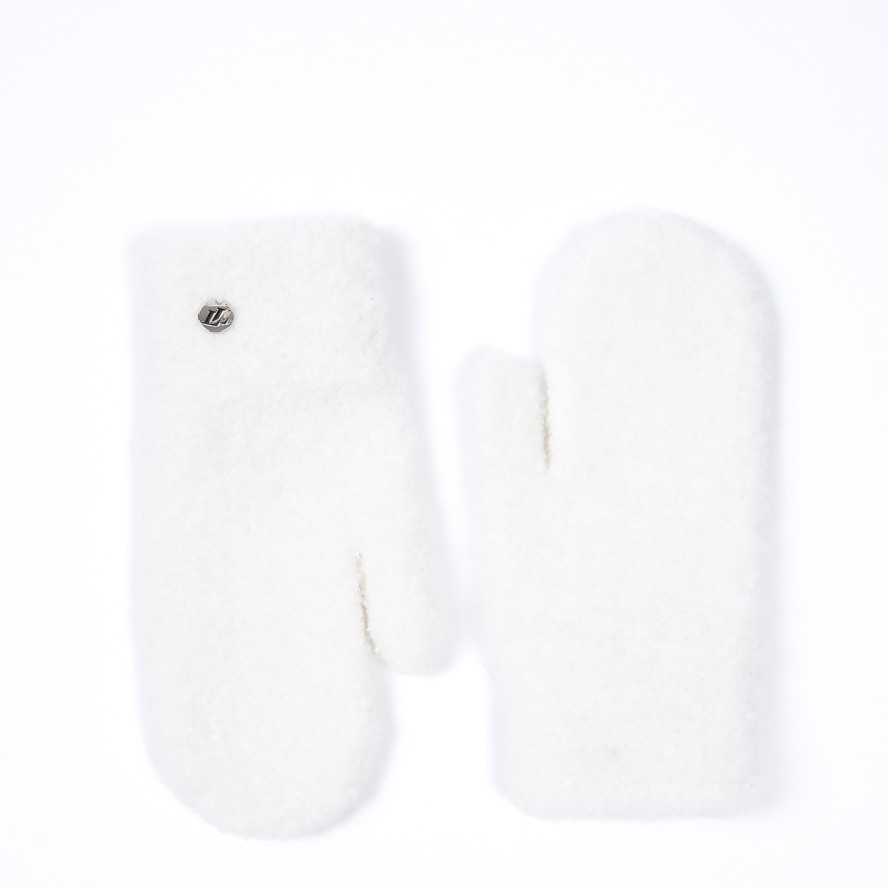 Рукавиці жіночі вовна білі ХАСА 575-509, фото 2