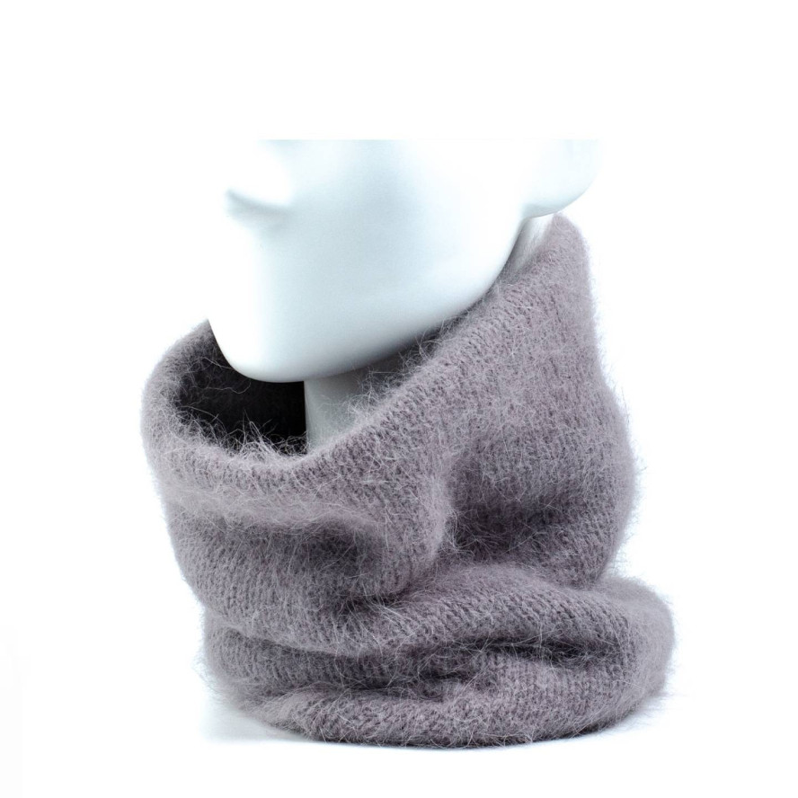 Баф жіночий ангора сірий AMBER 865-381, фото 1