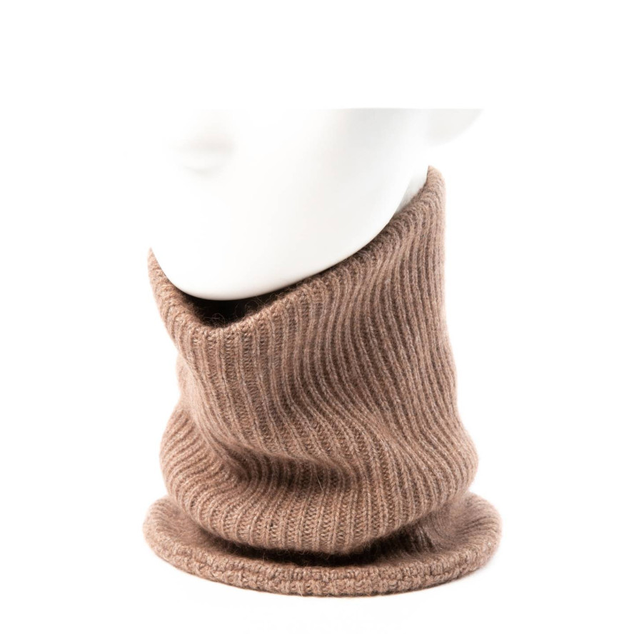 Баф жіночий ангора коричневий ELIZABETH 023-919, фото 1