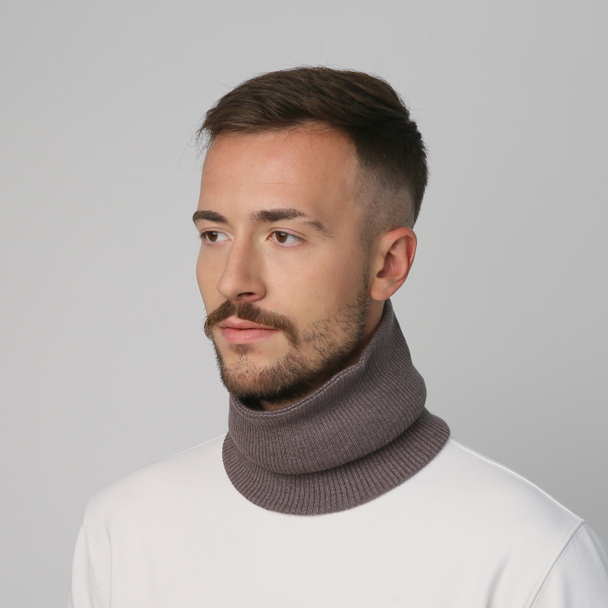 Бафф мужской хлопок коричневый EDISON 946-898, фото 3