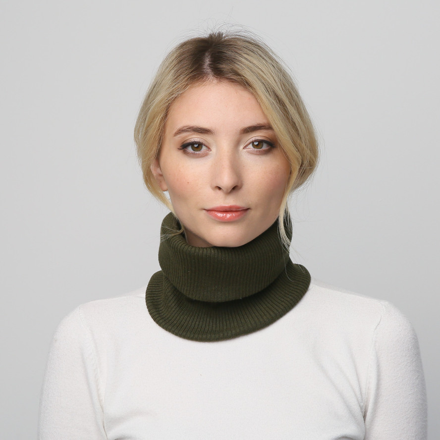 Бафф женский хлопок хаки EDISON 946-911, фото 4