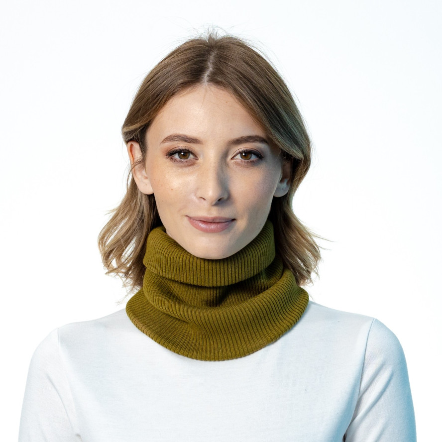 Бафф женский хлопок зеленый EDISON 573-888, фото 4