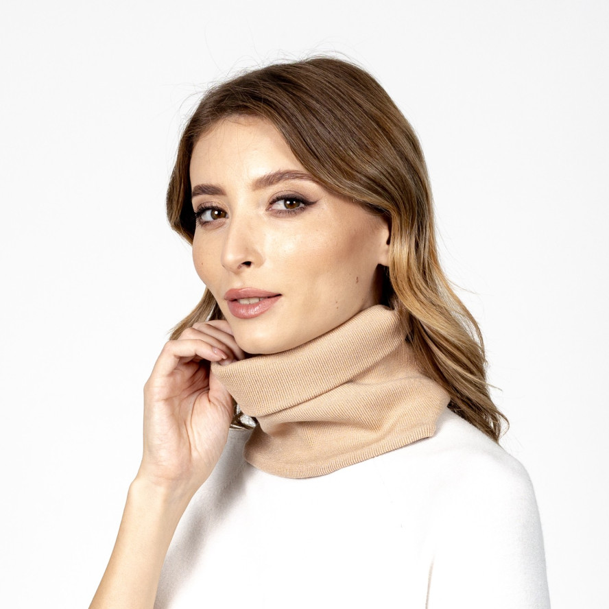 Баф жіночий віскоза бежевий ESTER 586-161, фото 3