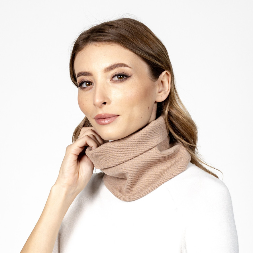 Баф жіночий віскоза бежевий ESTER 586-185, фото 3