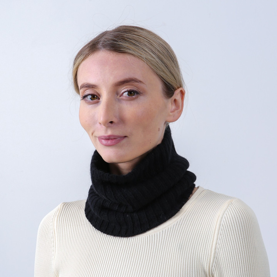 Баф жіночий вовна чорний МЕЙС 923-867, фото 3