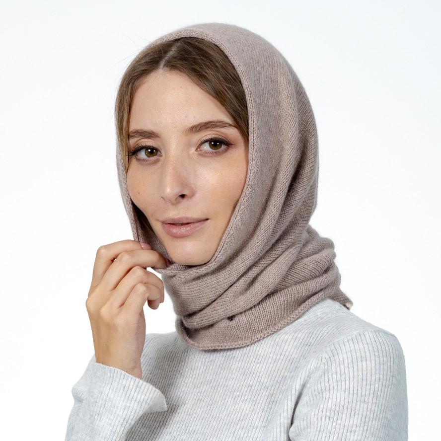 Бактус жіночий вовна бежевий MEGAN 565-470, фото 4