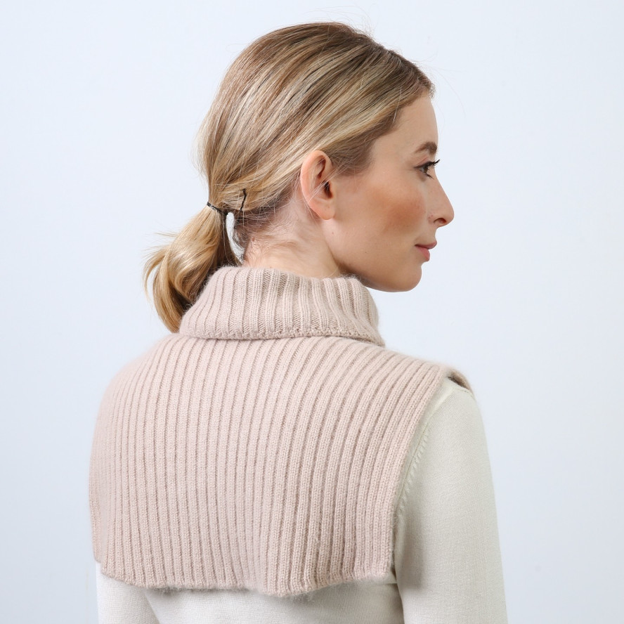 Манішка женская віскоза з ангорою бежева ДАНИДИН 863-668, фото 4