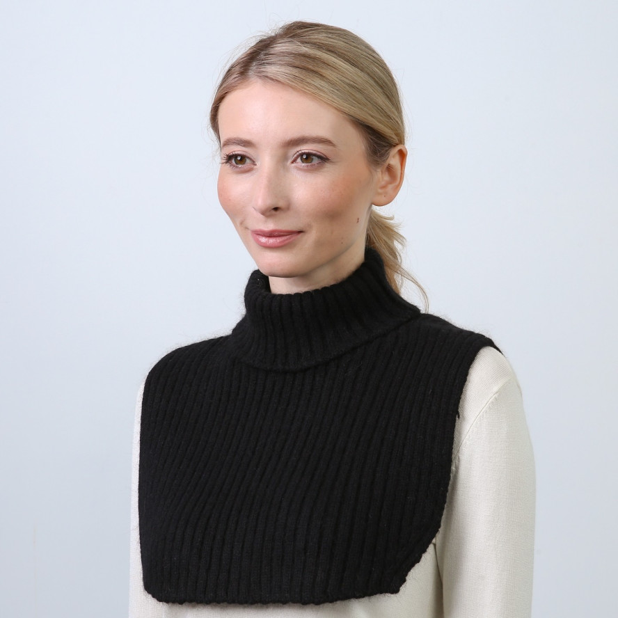 Манішка женская віскоза з ангорою чорна ДАНИДИН 863-682, фото 3