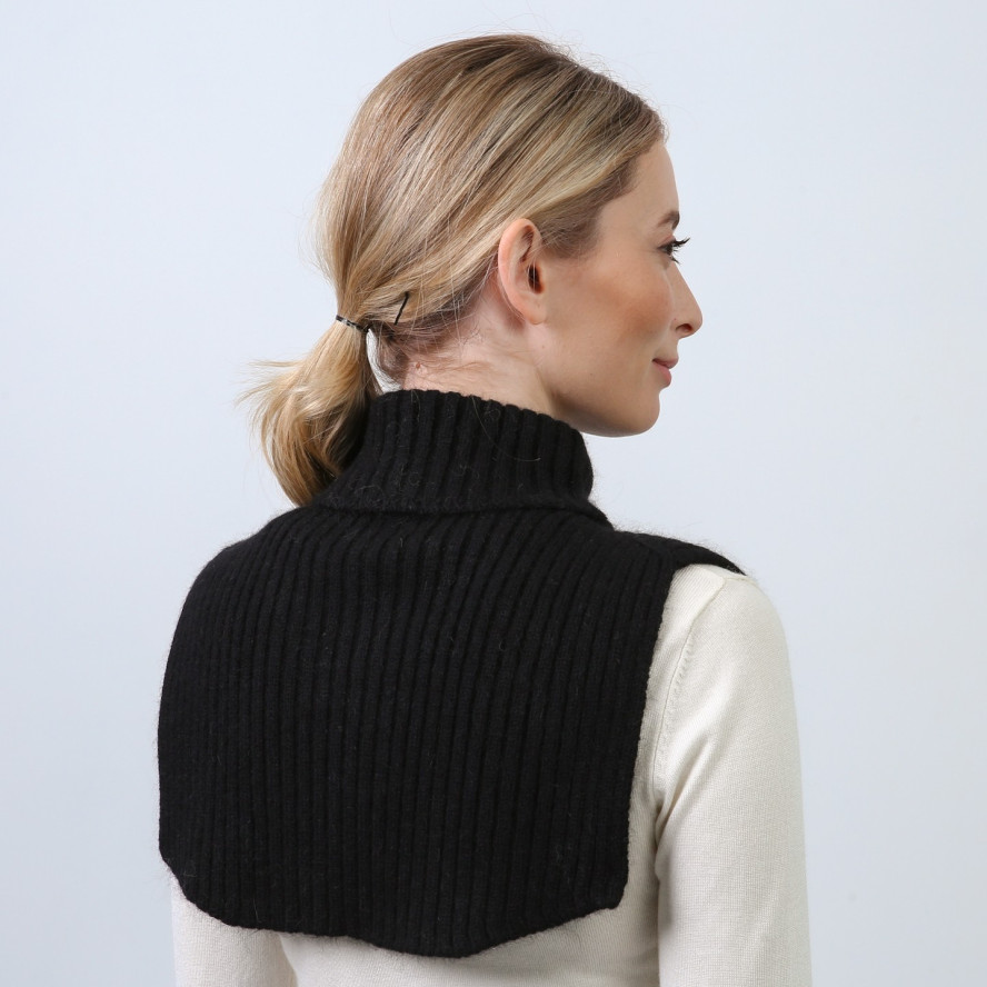 Манішка женская віскоза з ангорою чорна ДАНИДИН 863-682, фото 4