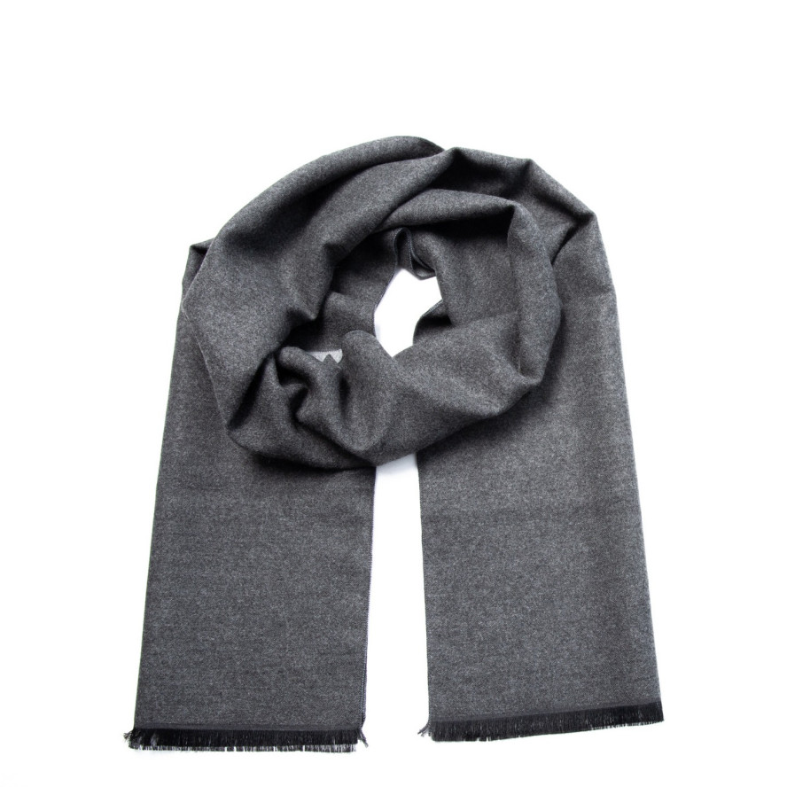 Шарф мужской двусторонний кашемир серый DENIS 906-633, фото 1