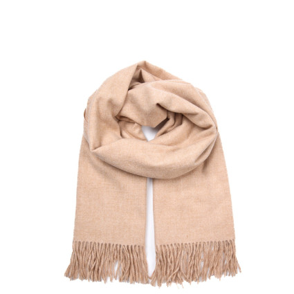 Палантин чоловічий однотонний кашемір бежевий EDWARD 210-302 Палантин чоловічий однотонний кашемір бежевий EDWARD 210-302