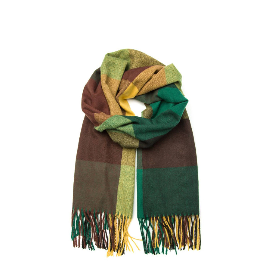 Палантин женский клетка шерсть JACKSON 292-070, фото 1