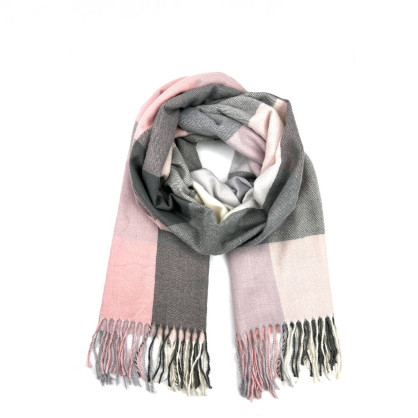 Палантин мужской клетка шерсть JACKSON 637-475 Палантин мужской клетка шерсть JACKSON 637-475