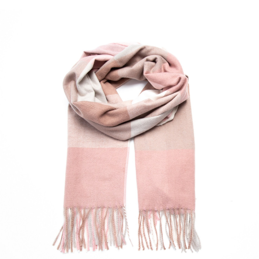 Палантин женский клетка шерсть JACKSON 637-505, фото 1