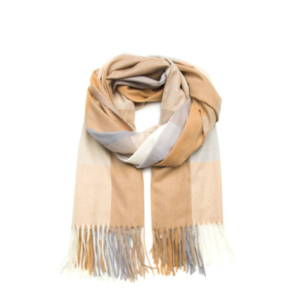 Палантин мужской клетка шерсть JACKSON 640-994