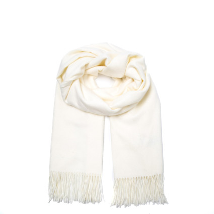 Палантин чоловічий однотонний кашемір білий EDWARD 676-306 Палантин чоловічий однотонний кашемір білий EDWARD 676-306