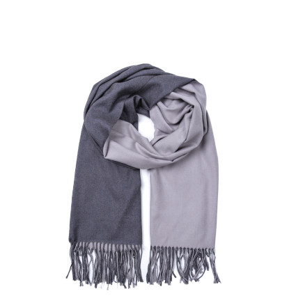 Палантин чоловічий двосторонній кашемір сірий AIDEN 945-907 Палантин чоловічий двосторонній кашемір сірий AIDEN 945-907