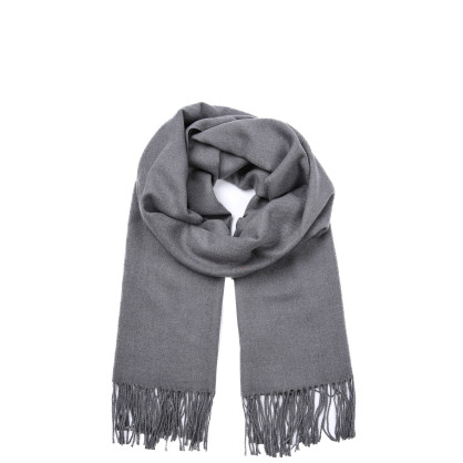 Палантин жіночий однотонний кашемір сірий IDANA 945-969 Палантин жіночий однотонний кашемір сірий IDANA 945-969