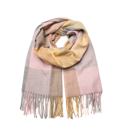 Палантин жіночий клітинка кашемір ADAIR 946-225 Палантин жіночий клітинка кашемір ADAIR 946-225