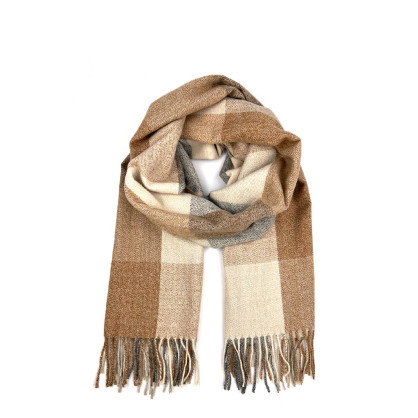 Палантин жіночий клітинка кашемір ADAIR 019-379 Палантин жіночий клітинка кашемір ADAIR 019-379