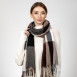 Палантин жіночий клітка вовна JACKSON 021-396, фото 3