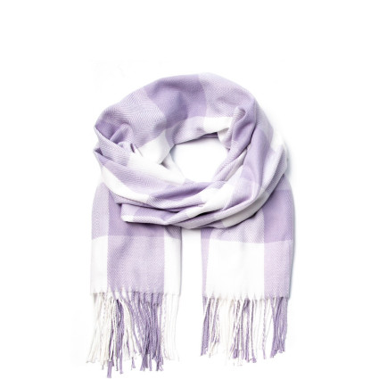 Палантин жіночий клітинка кашемір HUGHS 239-586 Палантин жіночий клітинка кашемір HUGHS 239-586