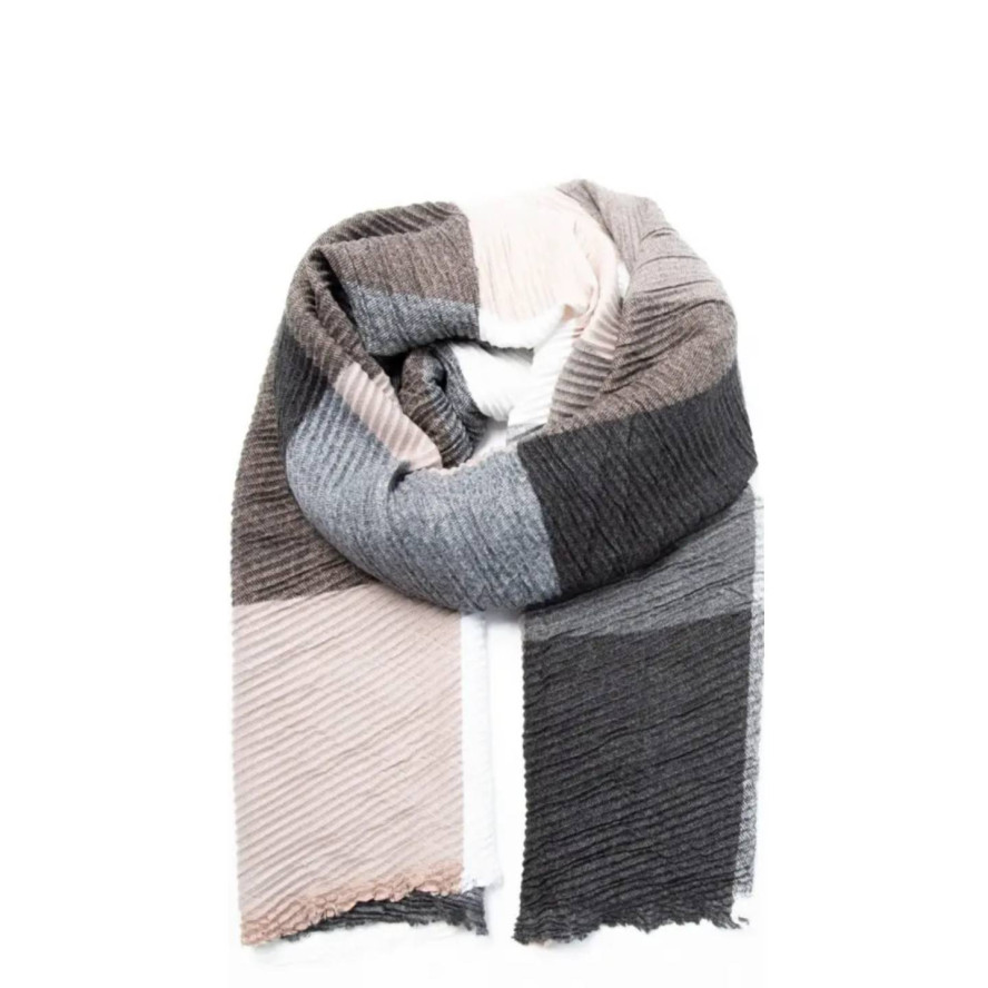 Палантин жіночий клітинка кашемір JULES 263-482, фото 1