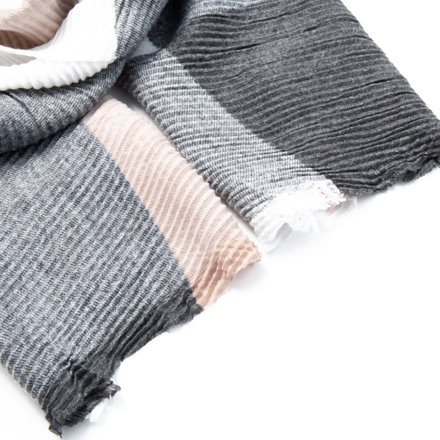 Палантин жіночий клітинка кашемір JULES 263-499, фото 2