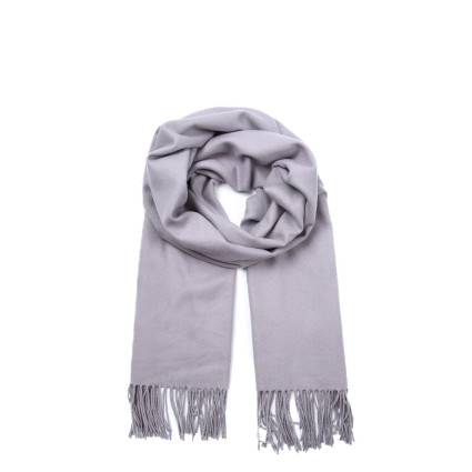 Палантин чоловічий однотонний кашемір сірий IDANA 554-597 Палантин чоловічий однотонний кашемір сірий IDANA 554-597