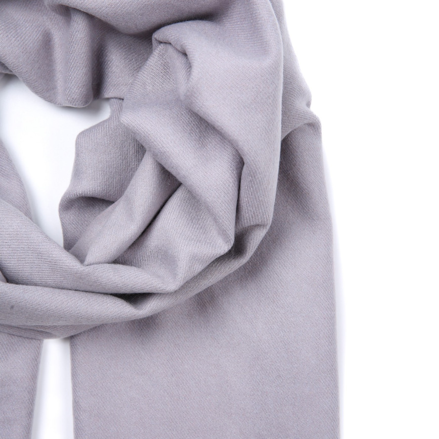 Палантин мужской однотонный кашемир серый IDANA 554-597, фото 2