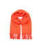 Палантин мужской однотонный кашемир оранжевый IDANA 554-603