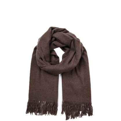 Палантин жіночий однотонний кашемір коричневий EDWARD 555-464 Палантин жіночий однотонний кашемір коричневий EDWARD 555-464