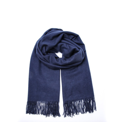 Палантин жіночий однотонний кашемір синій EDWARD 555-471 Палантин жіночий однотонний кашемір синій EDWARD 555-471