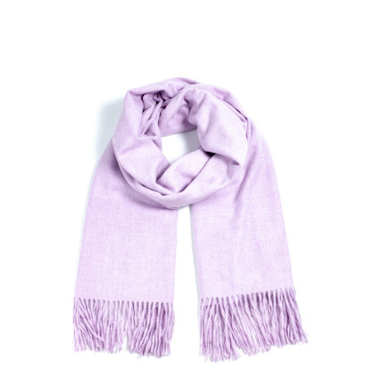 Палантин жіночий однотонний кашемір фіолетовий EDWARD 555-525 Палантин жіночий однотонний кашемір фіолетовий EDWARD 555-525