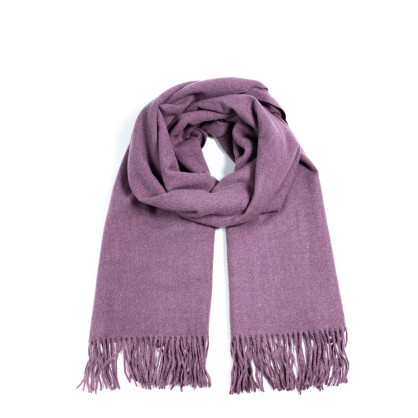 Палантин женский однотонный кашемир фиолетовый EDWARD 555-532 Палантин женский однотонный кашемир фиолетовый EDWARD 555-532