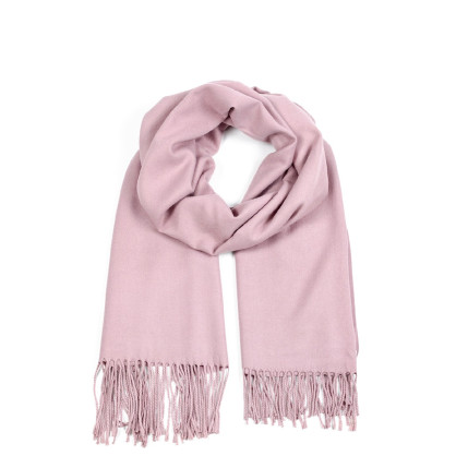 Палантин жіночий однотонний кашемір рожевий IDANA 560-307 Палантин жіночий однотонний кашемір рожевий IDANA 560-307