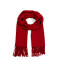 Палантин мужской однотонный кашемир красный IDANA 560-314
